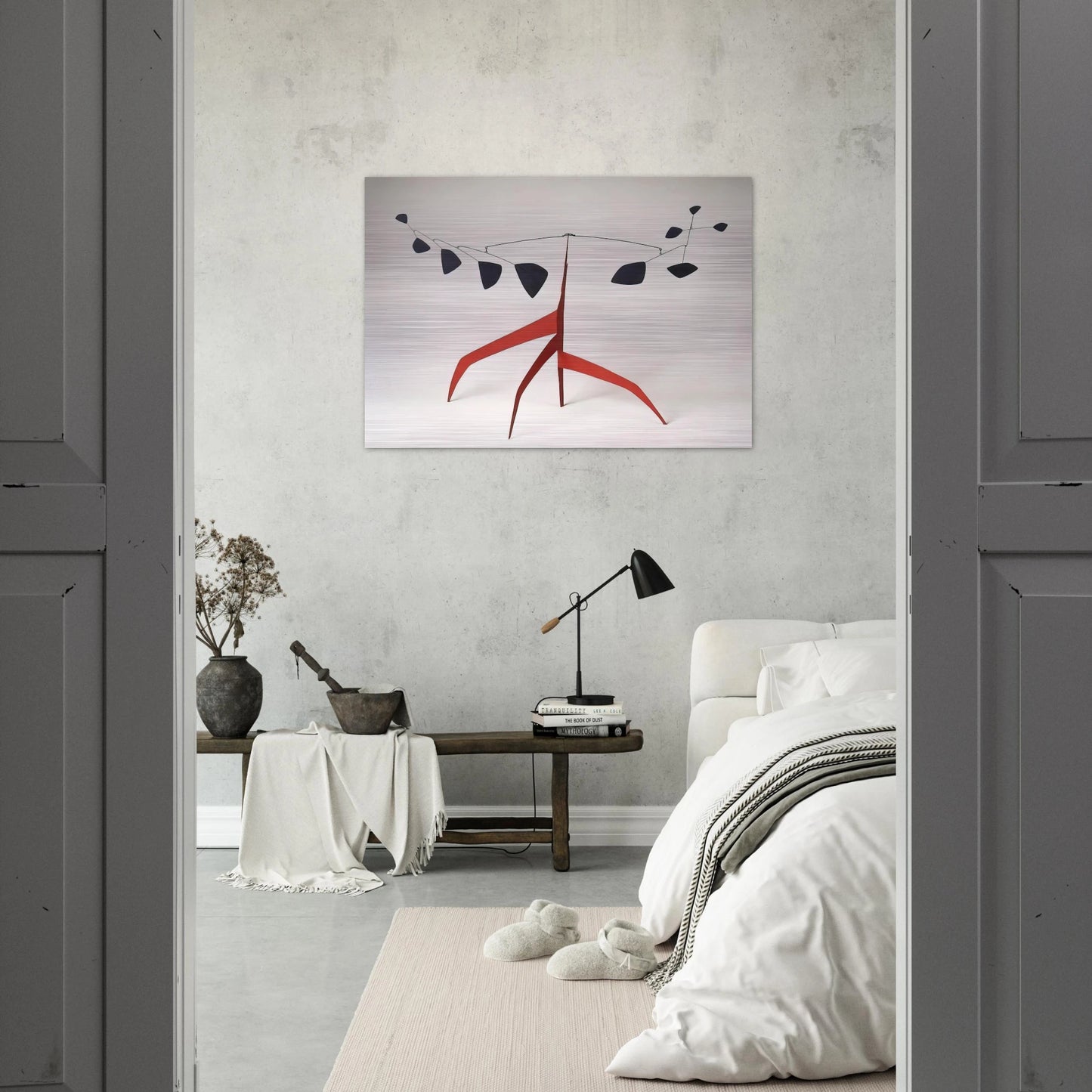 SOUTHERN CROSS MAQUETTE 1963 - Alexander Calder Brushed Aluminum Print - 70x100 cm / 28x40 inches | Alexander Calder Aluminum Print | Alexander Calder Prints