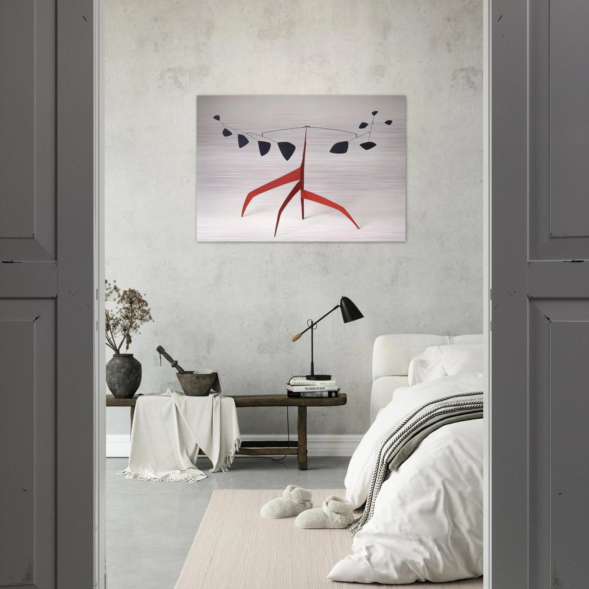 SOUTHERN CROSS MAQUETTE 1963 - Alexander Calder Brushed Aluminum Print - 70x100 cm / 28x40 inches | Alexander Calder Aluminum Print | Alexander Calder Prints