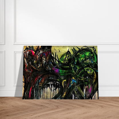 Peinture - 1955 - Simon Hantai Brushed Aluminum Print - 70x100 cm / 28x40 inches | Simon Hantai Aluminum Print | Simon Hantai Prints
