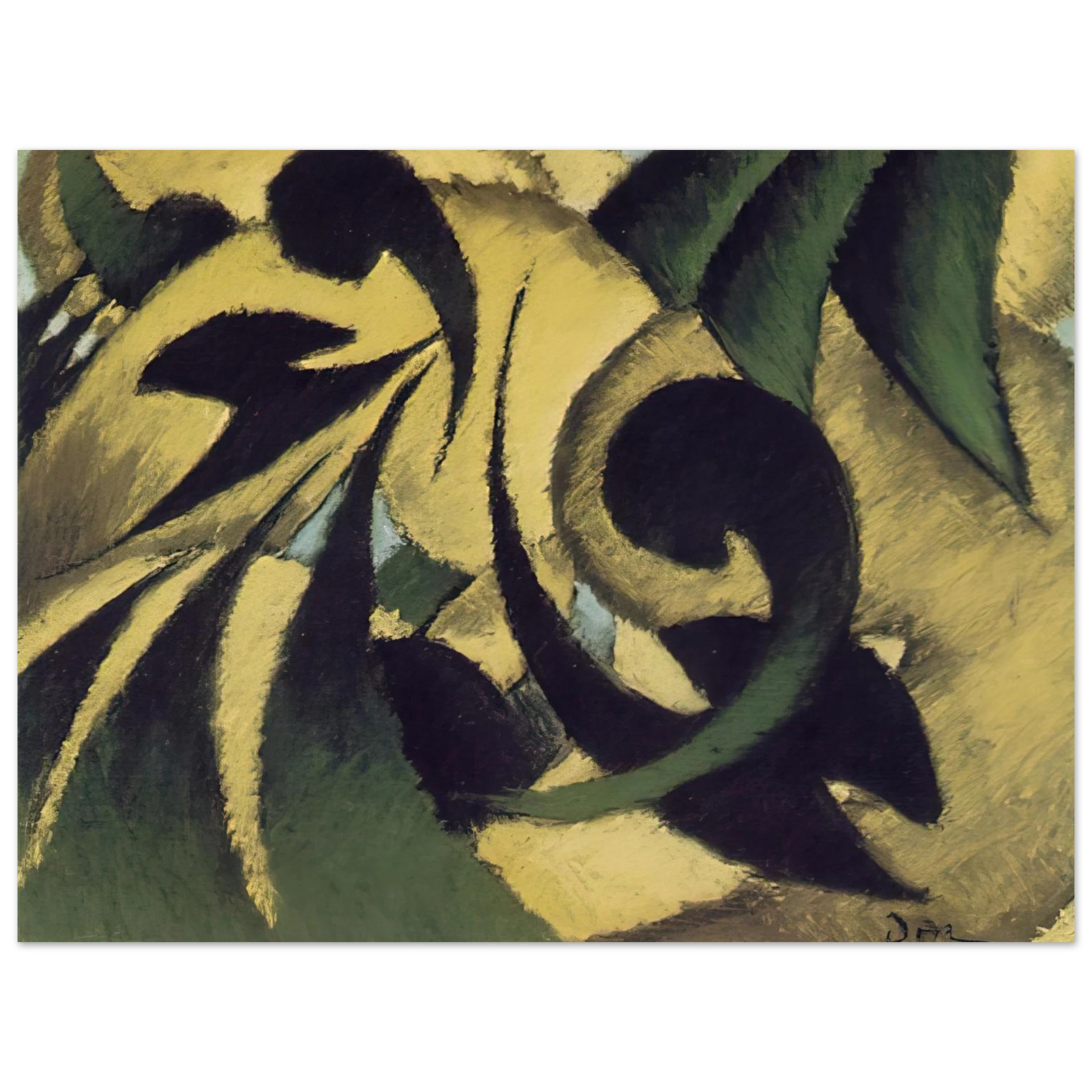 Arthur Dove - Nature Symbolized - 1911  75x100 cm / 30x40inches Fine Art Poster