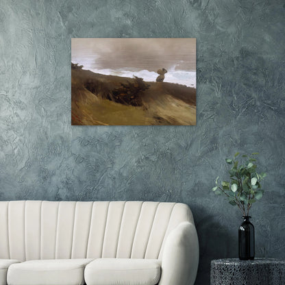 THE WEST WIND - Winslow Homer Brushed Aluminum Print - 70x100 cm / 28x40 inches | Winslow Homer Aluminum Print | Winslow Homer Prints