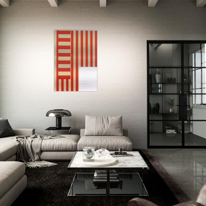 No. 1 - 1973 - Jeremy Moon Brushed Aluminum Print - 70x100 cm / 28x40 inches | Jeremy Moon Aluminum Print | Jeremy Moon Prints
