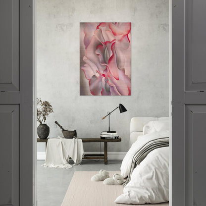 Pink Sweet Peas 2 - Georgia O'Keeffe Brushed Aluminum Print - 70x100 cm / 28x40 inches | Georgia O'Keeffe Aluminum Print | Georgia O'Keeffe Prints