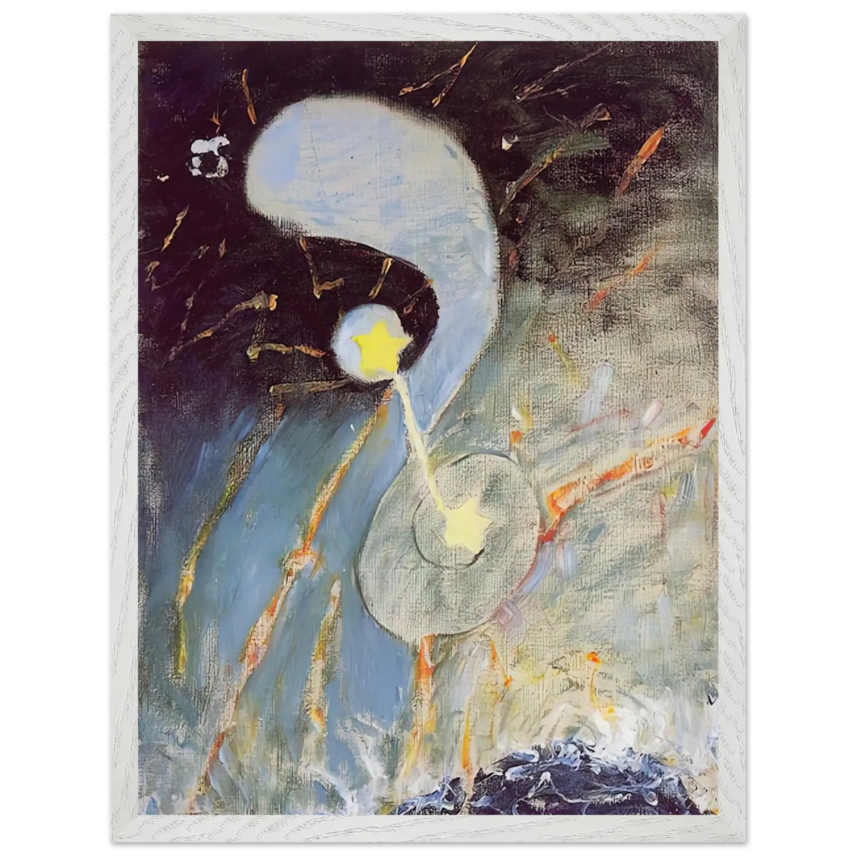 Hilma af Klint - CHAOS NR 2 1906 Wall art - 50x70 cm / 20x28 Inches - Fine Art Poster - -