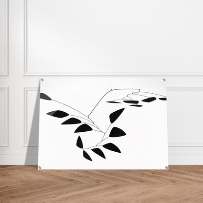 THE Y 1960 - Alexander Calder Acrylic Print - 70x100 cm / 28x40″ inches | Alexander Calder Wall Art | Alexander Calder Prints
