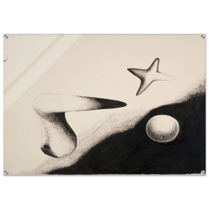 UNTITLED 1932 1 - Alexander Calder Acrylic Print - 70x100 cm / 28x40″ inches