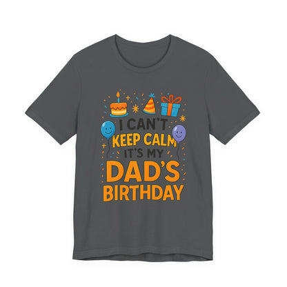 Regalo de cumpleaños para papá No puedo mantener la calma Es el cumpleaños de mi papá Feliz padre