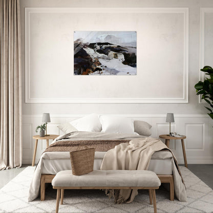THE WHITE DORY 1941 - Andrew Wyeth Acrylic Print - 70x100 cm / 28x40″ inches