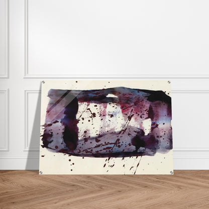 Untitled  SF76-176  - Sam Francis Acrylic Print - 70x100 cm / 28x40″ inches | Sam Francis Wall Art | Sam Francis Prints
