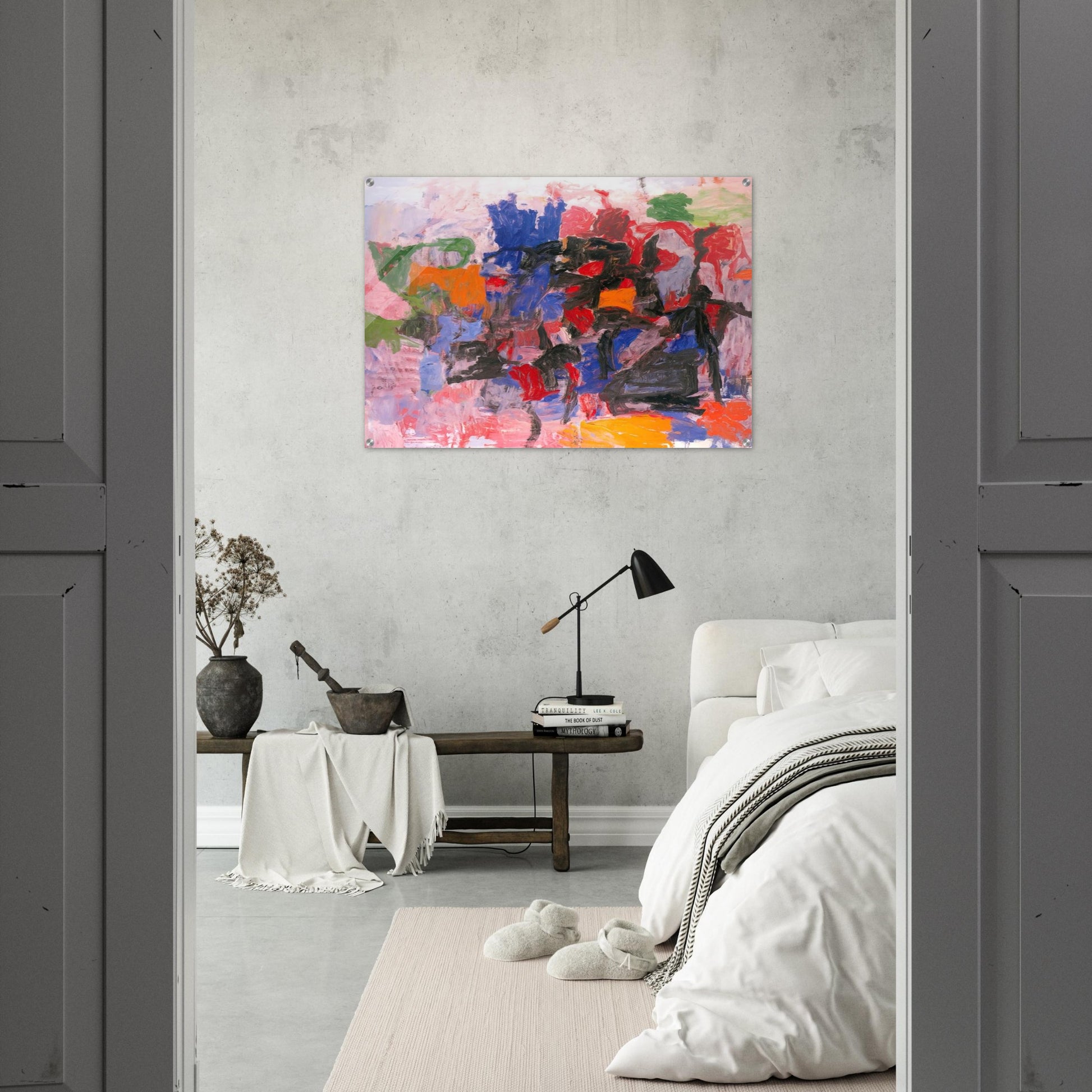 TO FELLINI 1958 - Philip Guston Acrylic Print - 70x100 cm / 28x40″ inches