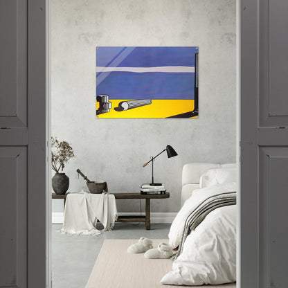 RUINS 1965 - Roy Lichtenstein Acrylic Print - 70x100 cm / 28x40″ inches