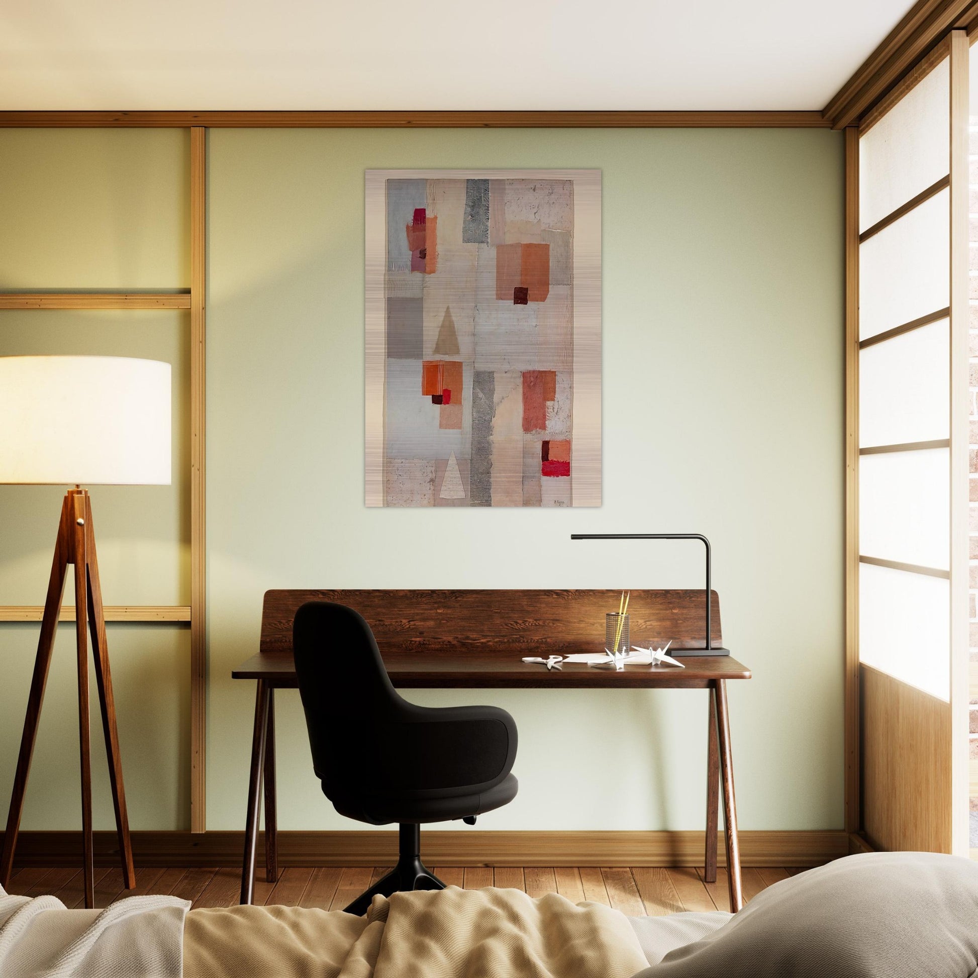 Untitled - 1954 - Anne Ryan Brushed Aluminum Print - 70x100 cm / 28x40 inches | Anne Ryan Aluminum Print | Anne Ryan Prints