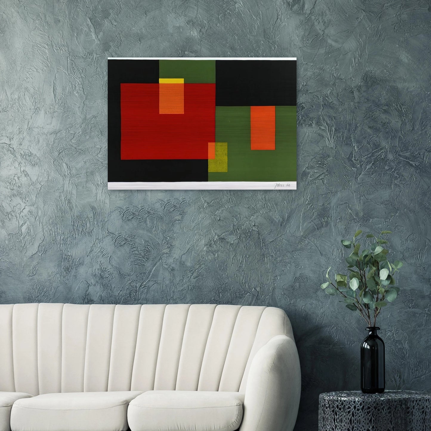 Untitled - 1966 - Johannes Itten Brushed Aluminum Print - 70x100 cm / 28x40 inches | Johannes Itten Aluminum Print | Johannes Itten Prints