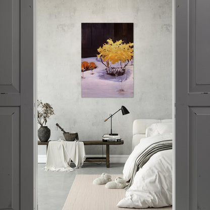 Still Life with Daffodils - John Singer Sargent Brushed Aluminum Print - 70x100 cm / 28x40 inches | John Singer Sargent Aluminum Print | John Singer Sargent Prints