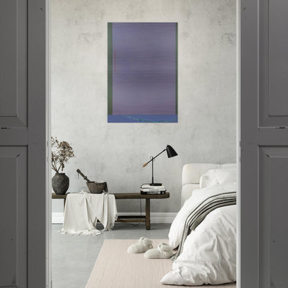 Infinity Field, Nemea Series #4 - 1973 - Theodoros Stamos Brushed Aluminum Print - 70x100 cm / 28x40 inches | Theodoros Stamos Aluminum Print | Theodoros Stamos Prints