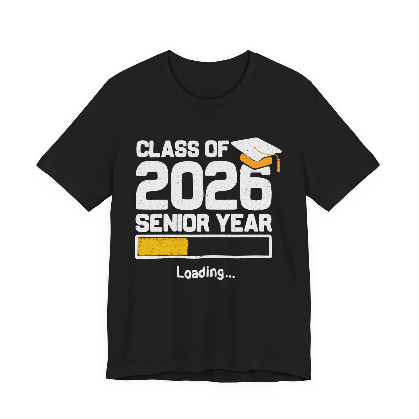 Camiseta de último año de la clase de 2026, camiseta de graduación, regalo de graduación unisex, ropa para estudiantes de último año de secundaria, camiseta con destino a la universidad