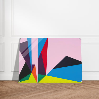 Magical Space Forms - 1948 - Lorser Feitelson Acrylic Print - 70x100 cm / 28x40″ inches