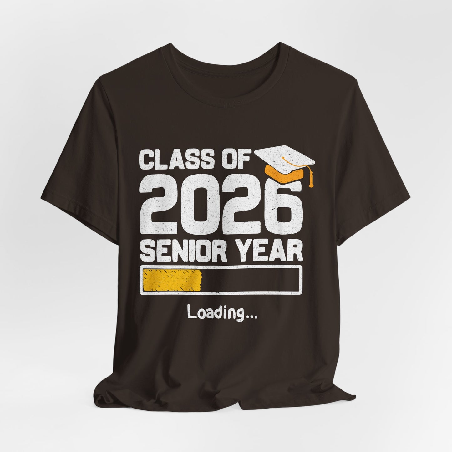 Camiseta de último año de la clase de 2026, camiseta de graduación, regalo de graduación unisex, ropa para estudiantes de último año de secundaria, camiseta con destino a la universidad