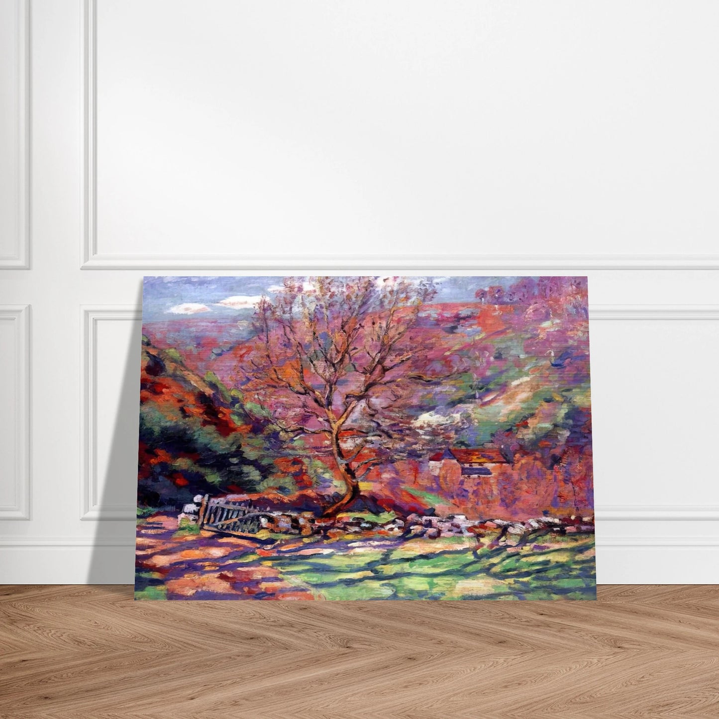 Crozant, solitude - 1915 - Armand Guillaumin Brushed Aluminum Print - 70x100 cm / 28x40 inches | Armand Guillaumin Aluminum Print | Armand Guillaumin Prints