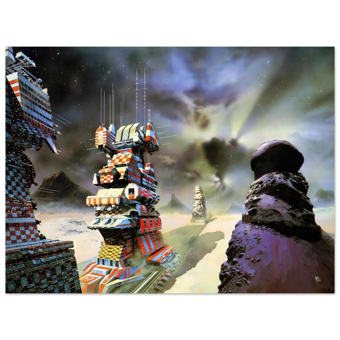 Chris Foss - Chris Foss  75x100 cm / 30x40inches Fine Art Poster