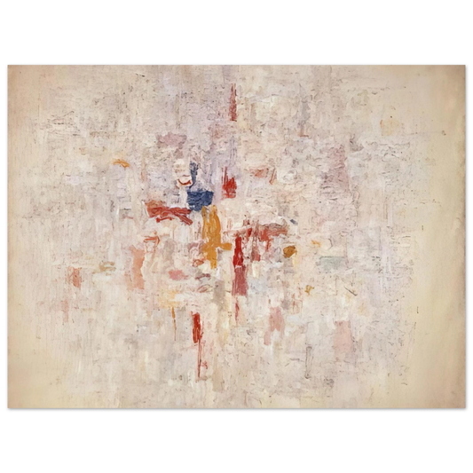 Philip Guston - PAINTING NO 9 1952  75x100 cm / 30x40inches Fine Art Poster
