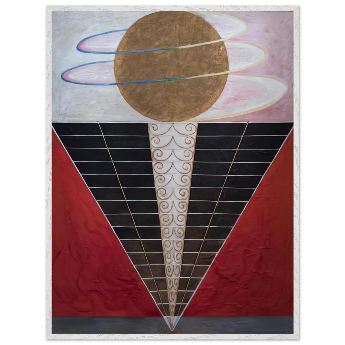 Hilma af Klint - ALTARPIECE NO 2 1915 Wall art - A3 (29.7 x 42  cm) - Fine Art Poster-canvas - -