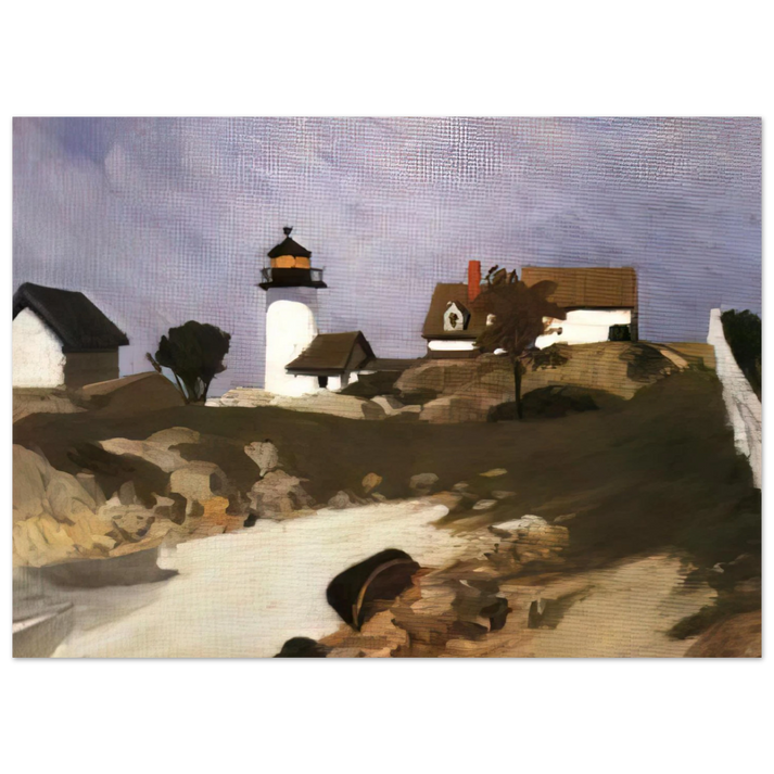 Edward Hopper - Squam Light Fine Art Poster