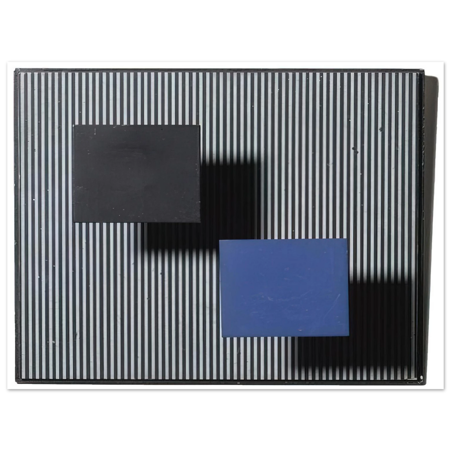 Jesus Rafael Soto - DOS CUADRITOS  75x100 cm / 30x40inches Fine Art Poster