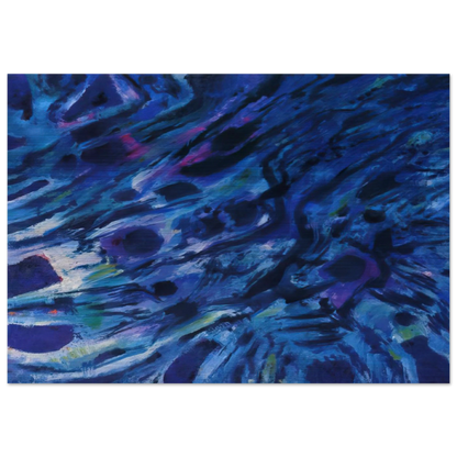 Eaux vives - 1979 - Alfred Manessier Brushed Aluminum Print - 70x100 cm / 28x40 inches | Alfred Manessier Aluminum Print | Alfred Manessier Prints