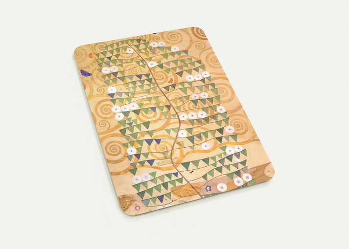 CARTOON FOR THE FRIEZE OF THE VILLA STOCLET IN BRUSSELS RIGHT PART OF THE TREE OF LIFE 1909 By Gustav Klimt Pack of 10 Post Cards | Gustav Klimt Post Cards | A6 (10.5 x 14.8 cm) - 4.1 x 5.8 inches
