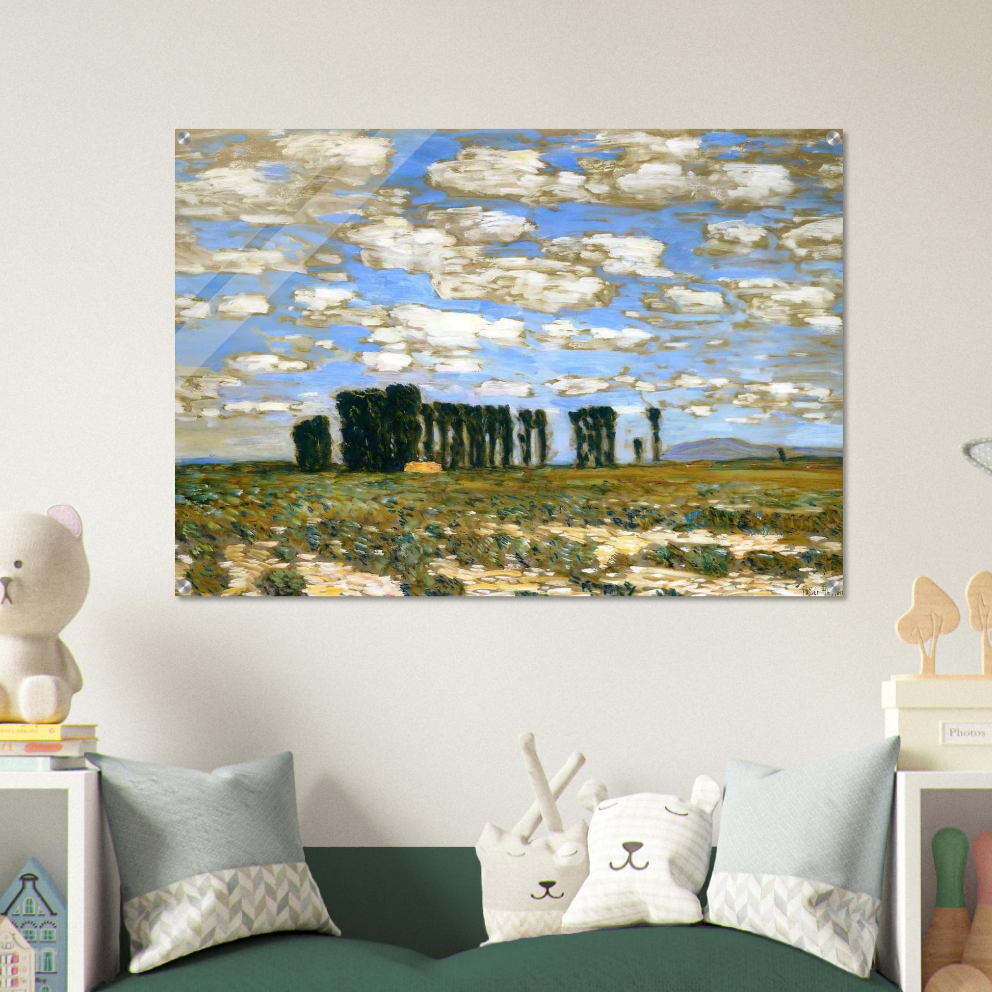 Harney Desert Landscape - Childe Hassam Acrylic Print - 70x100 cm / 28x40″ inches | Childe Hassam Wall Art | Childe Hassam Prints