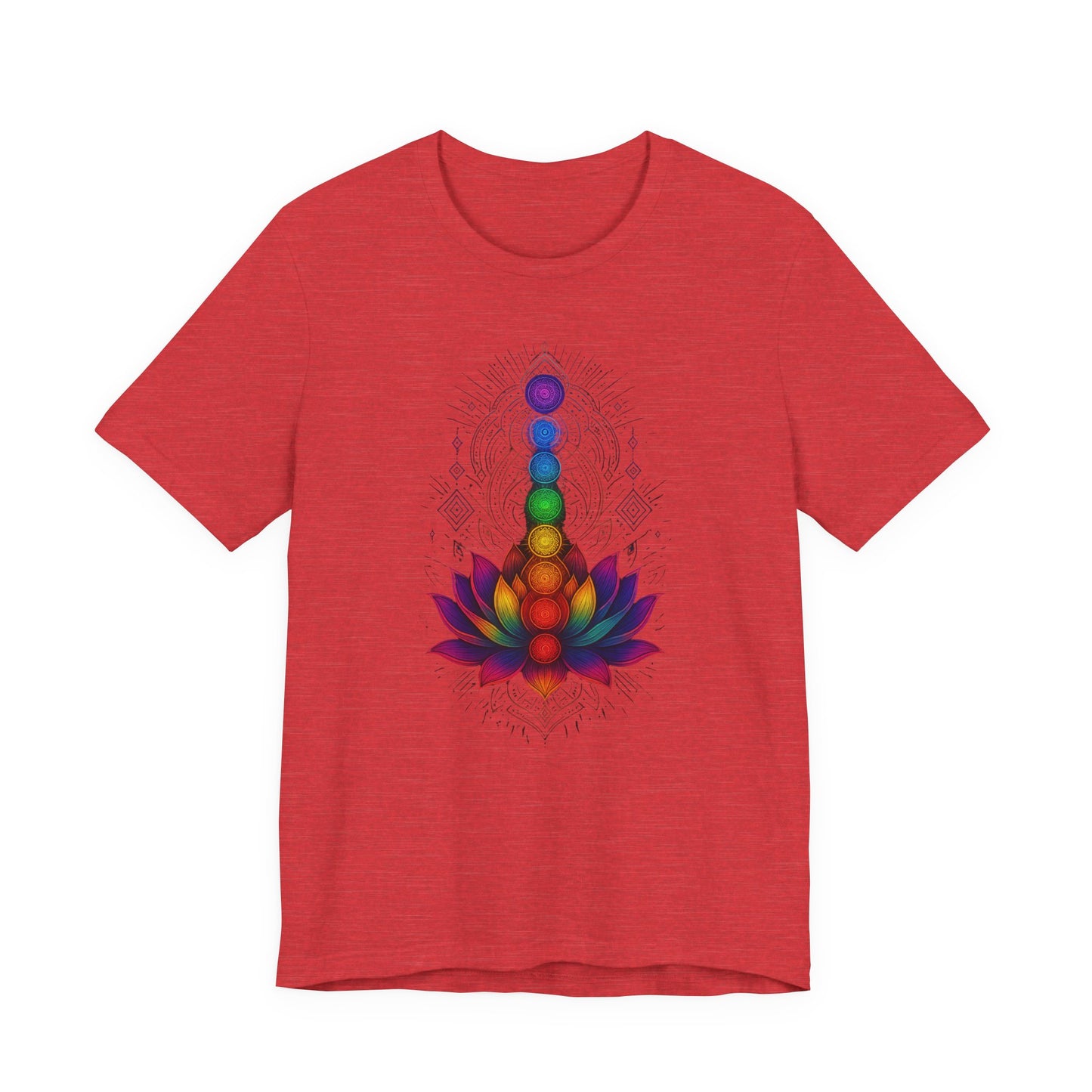 Amante del yoga espiritual de la flor de loto del chakra