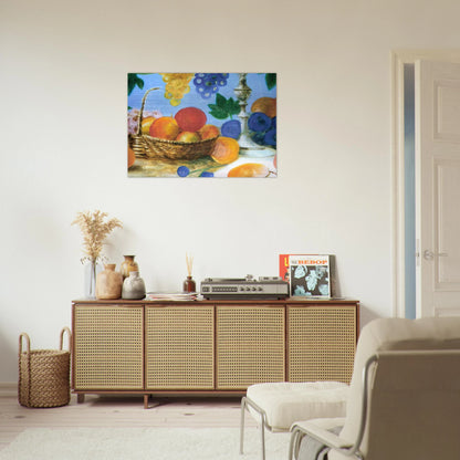 Still Life - Tarsila do Amaral Brushed Aluminum Print - 70x100 cm / 28x40 inches | Tarsila do Amaral Aluminum Print | Tarsila do Amaral Prints