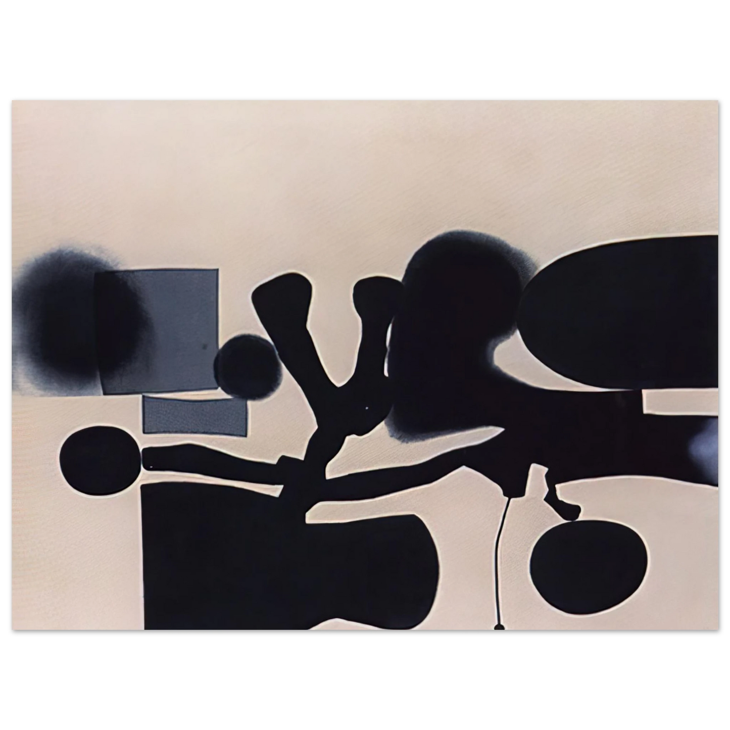 Victor Pasmore - HARMONY OF OPPOSITES 1986  75x100 cm / 30x40inches Fine Art Poster