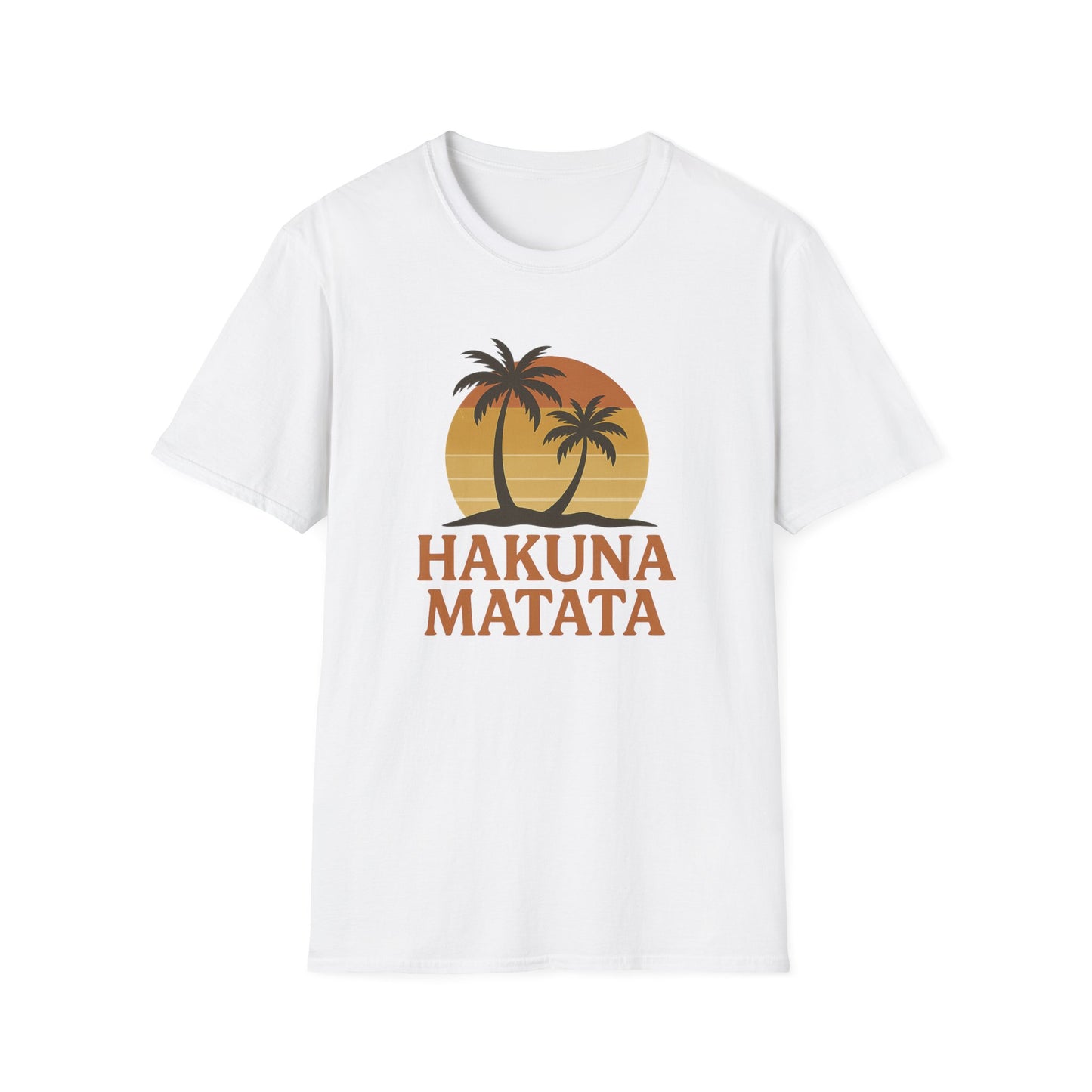 Camiseta con gráfico retro de Hakuna Matata, camiseta con vibra positiva "No Worries", camiseta vintage inspirada en los 90, camiseta con frase "Siéntete bien", regalo unisex