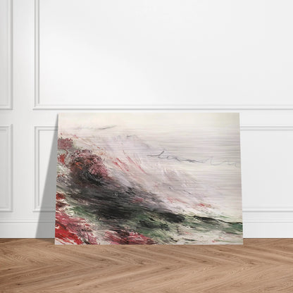 Hero and Leandro  A Painting in Four Parts  Part I - Cy Twombly Brushed Aluminum Print - 70x100 cm / 28x40 inches | Cy Twombly Aluminum Print | Cy Twombly Prints