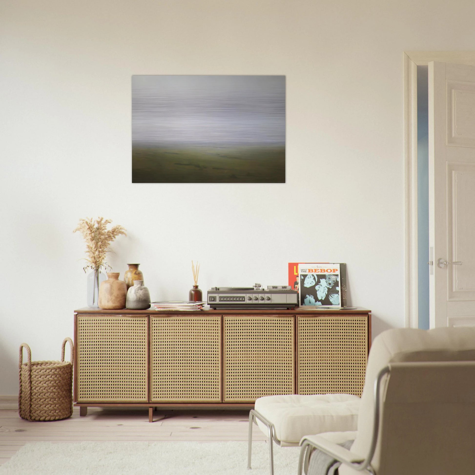 Landscape. Steppe - Arkhyp Kuindzhi Brushed Aluminum Print - 70x100 cm / 28x40 inches | Arkhyp Kuindzhi Aluminum Print | Arkhyp Kuindzhi Prints