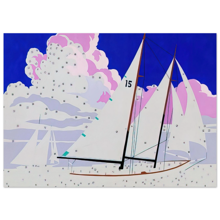Andy Warhol - Do It Yourself  Sailboats  Fine Art Poster