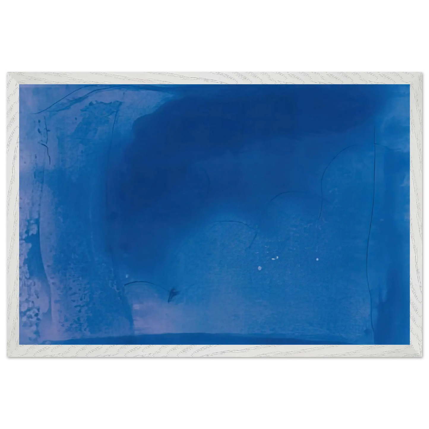 Helen Frankenthaler - Corot s Mark - 1987 Wall art - 70x100 cm / 28x40 Inches - Premium Wooden Framed Poster With Fine Art Paper - Black frame