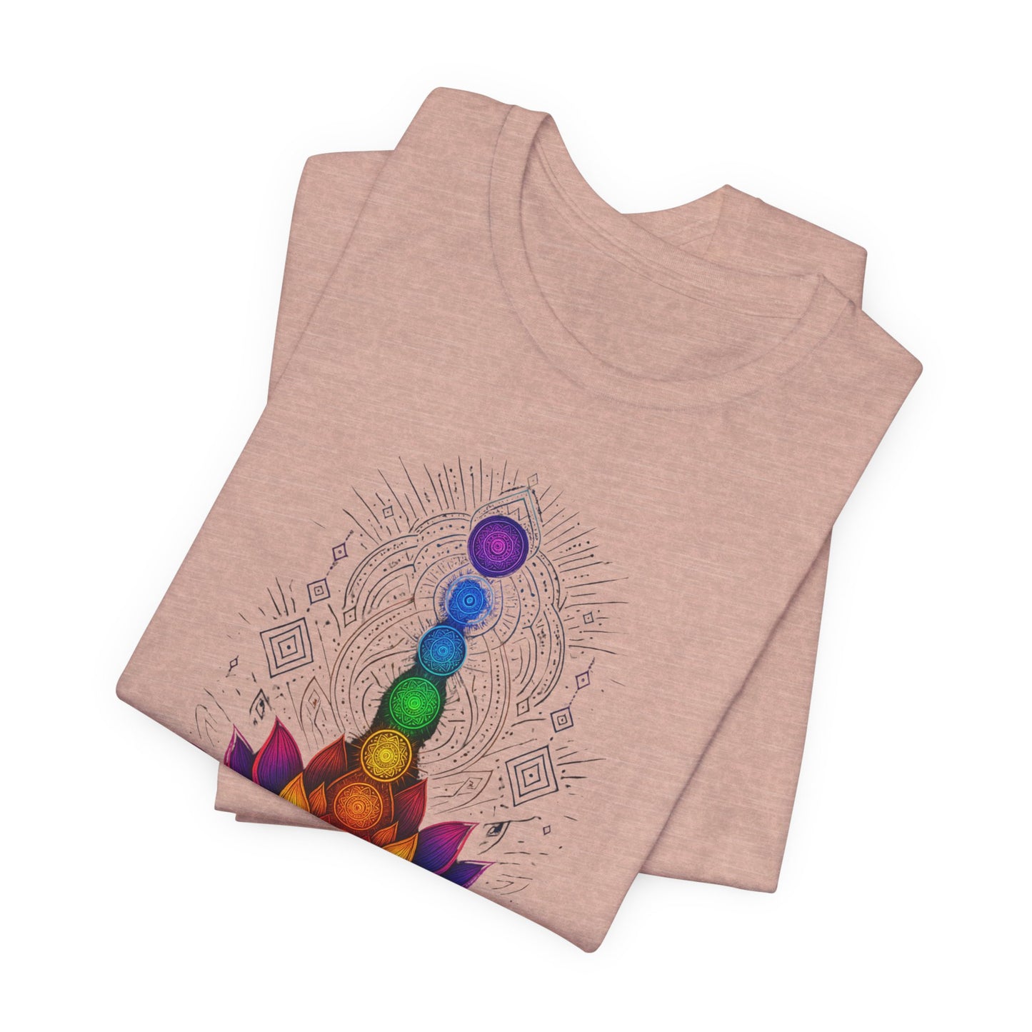 Amante del yoga espiritual de la flor de loto del chakra
