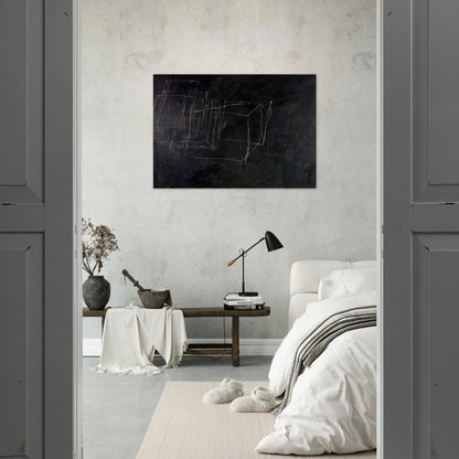 Night Watch - Cy Twombly Brushed Aluminum Print - 70x100 cm / 28x40 inches | Cy Twombly Aluminum Print | Cy Twombly Prints