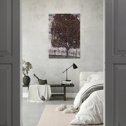 APPLE TREE II - Gustav Klimt Brushed Aluminum Print - 70x100 cm / 28x40 inches | Gustav Klimt Aluminum Print | Gustav Klimt Prints