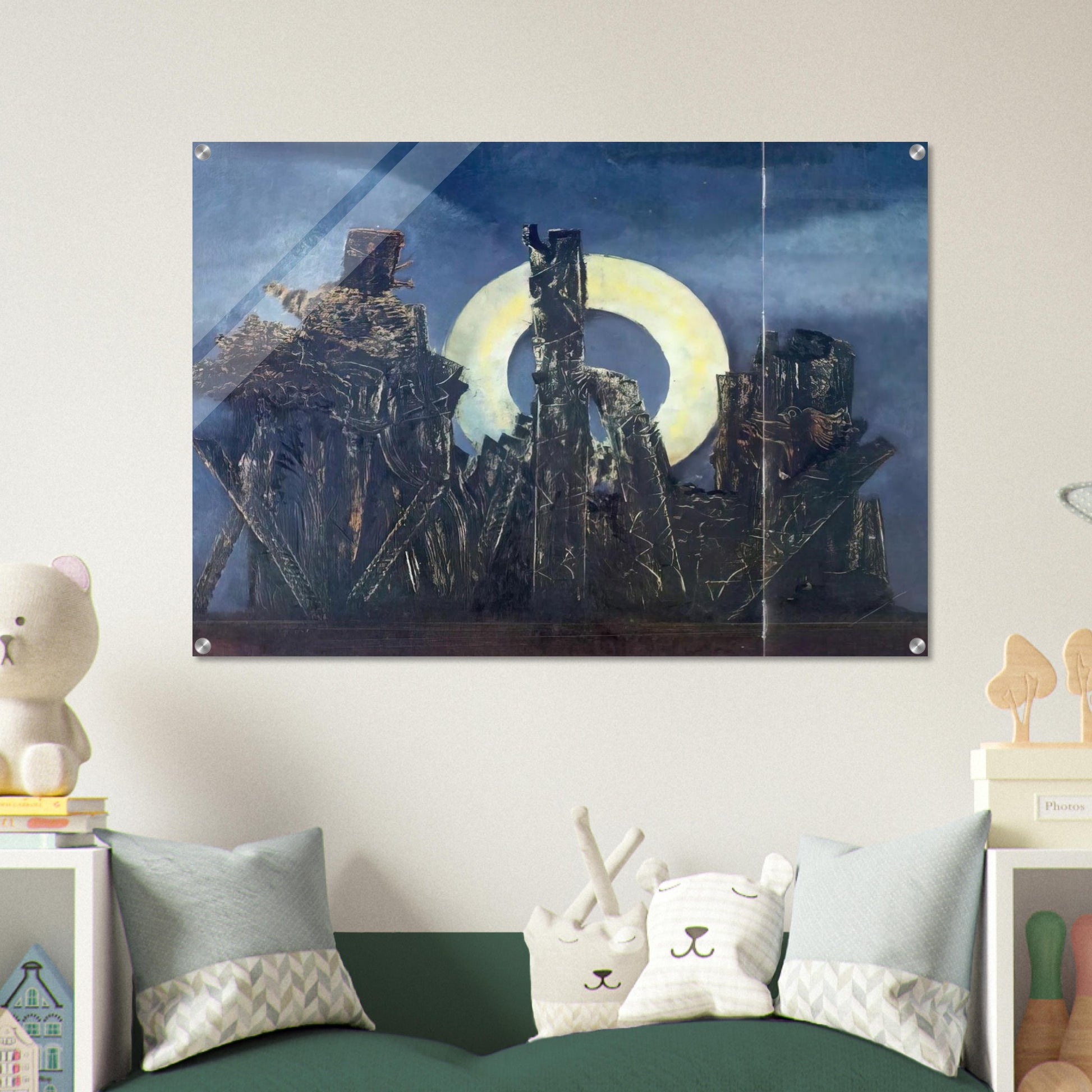 The large forest - Max Ernst Acrylic Print - 70x100 cm / 28x40″ inches