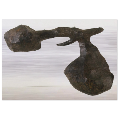 EMPIRE PAPA RAY GUN 1959 - Claes Oldenburg Brushed Aluminum Print - 70x100 cm / 28x40 inches | Claes Oldenburg Aluminum Print | Claes Oldenburg Prints