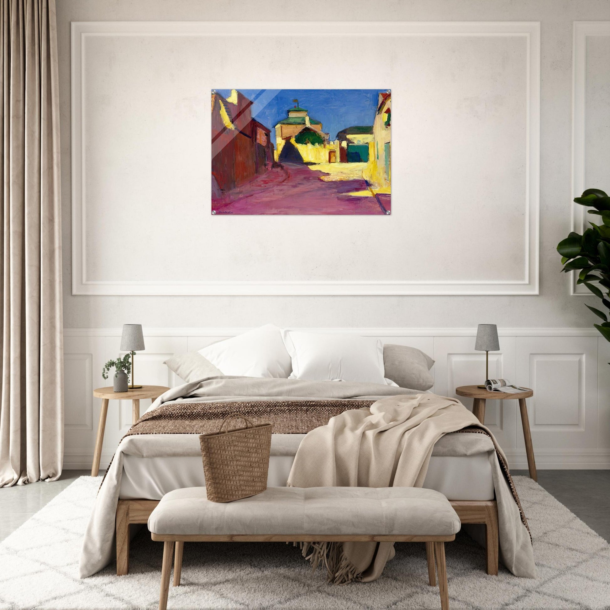 UNE RUE A ARCUEIL 1904 - Henri Matisse Acrylic Print - 70x100 cm / 28x40″ inches | Henri Matisse Wall Art | Henri Matisse Prints