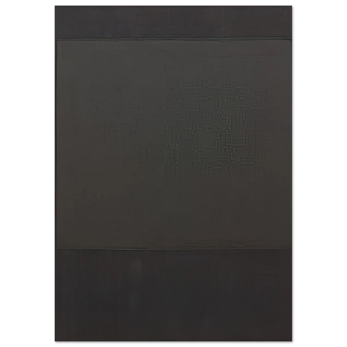 Mark Rothko - No. 2 - 1964 Wall Art - 21x29.7 cm / 8x12" - Premium Wooden Framed Poster With Fine Art Paper-canvas - Black frame