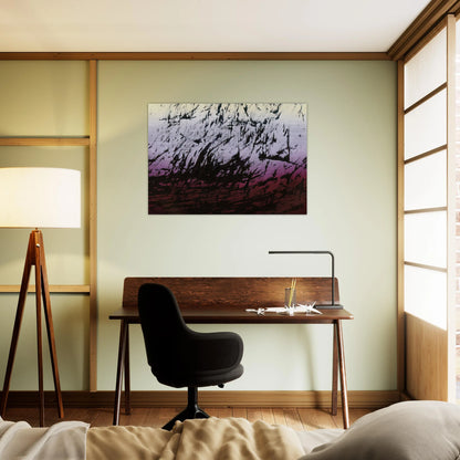 Untitled T1982-H12 - 1982 - Hans Hartung Brushed Aluminum Print - 70x100 cm / 28x40 inches | Hans Hartung Aluminum Print | Hans Hartung Prints