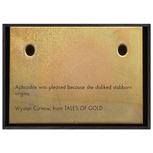 Atlanta - 1988 - Billy Apple 70x100 cm / 28x40 inches Framed Art Print – Black Wooden Frame