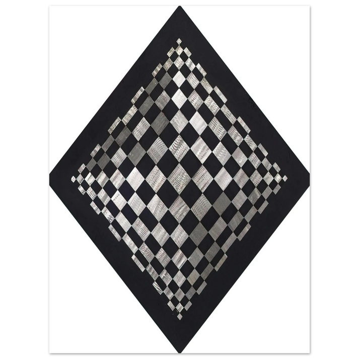 Dadamaino - Ottico dynamico - Op Art  75x100 cm / 30x40inches Fine Art Poster