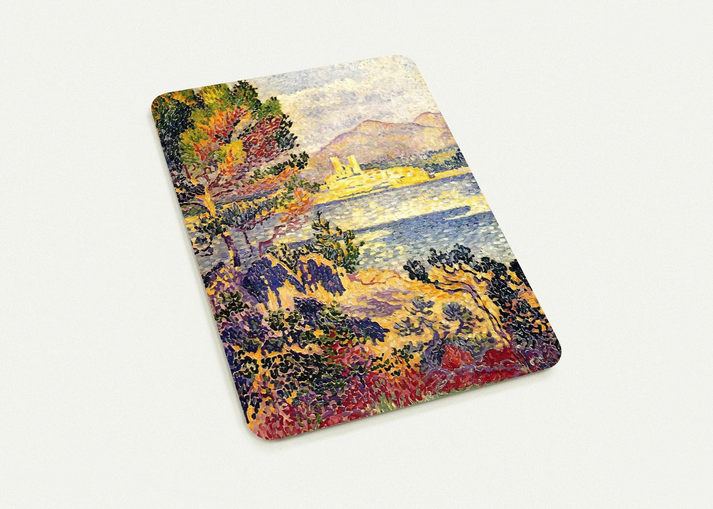 Antibes, Morning By Henri-Edmond Cross Pack of 10 Post Cards | Henri-Edmond Cross Post Cards | A6 (10.5 x 14.8 cm) - 4.1 x 5.8 inches